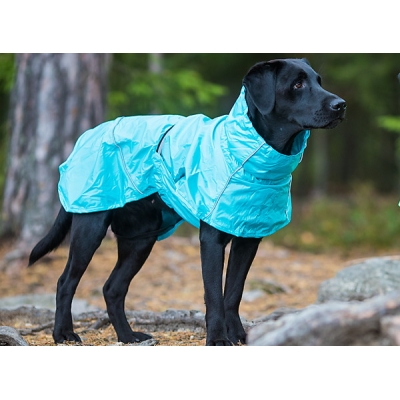 Rukka obleček Hase Raincoat pláštěnka na psa modrá