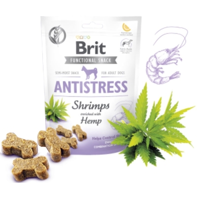 Brit Care Dog Functional Snack Antistress Shrimps 150g