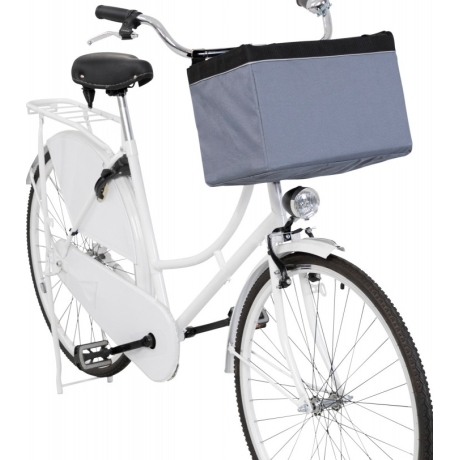 Trixie Front-Box transportní košík na řidítka, 38 x 25 x 25cm, šedá