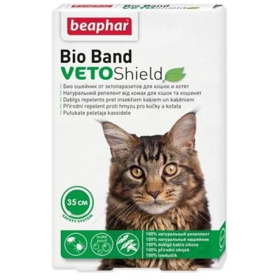 Beaphar Obojek antipar. kočka Bio Band VetoSh.35cm